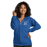 Custom Women's Gildan Printed Heavyweight Zip Hoodie - Arklavo