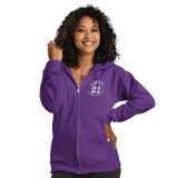 Custom Women's Gildan Printed Heavyweight Zip Hoodie - Arklavo