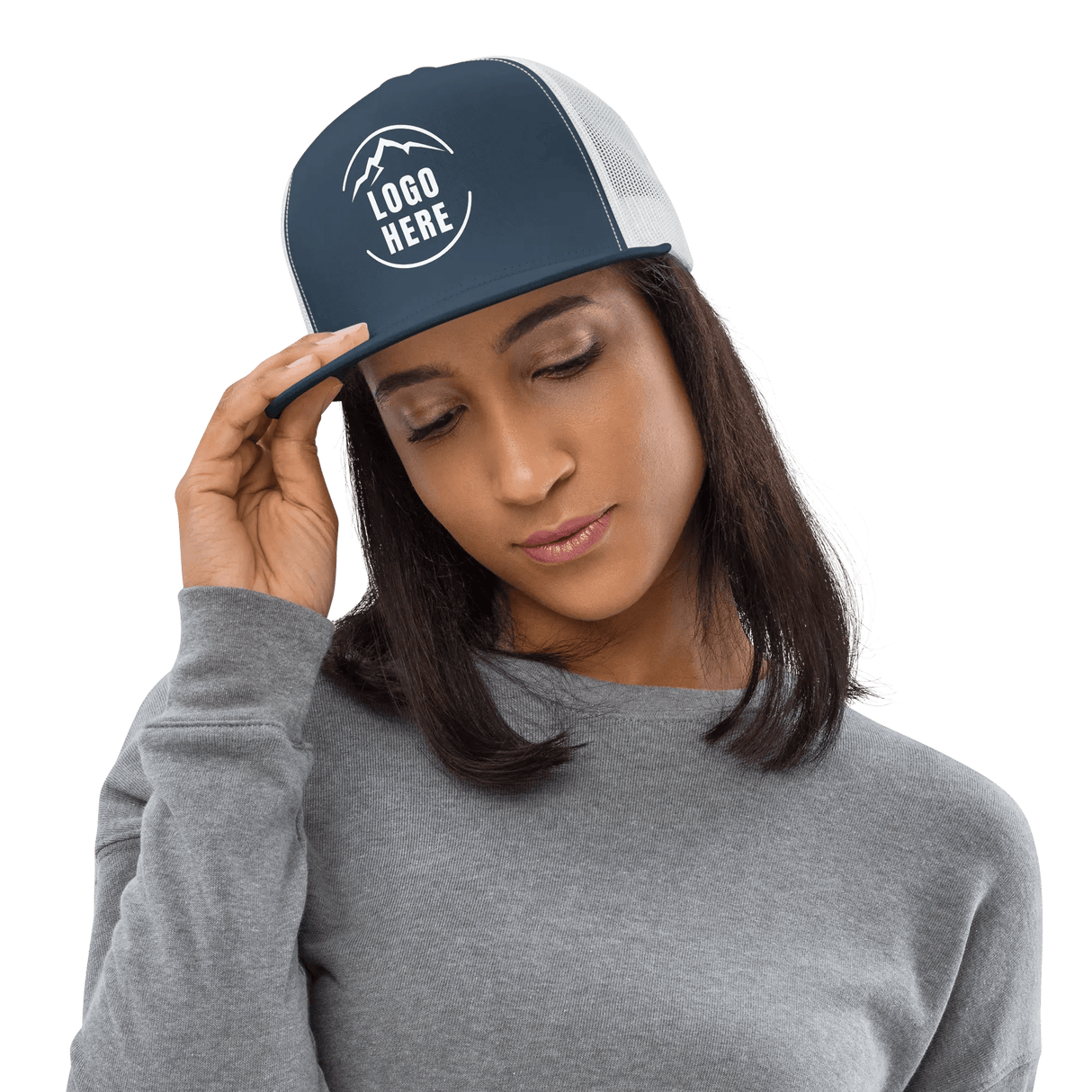 Custom Women's Yupoong Printed Trucker Hat - Arklavo