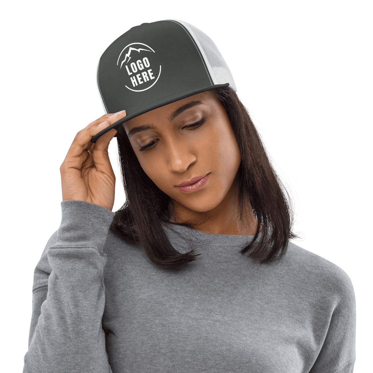 Custom Women's Yupoong Printed Trucker Hat - Arklavo