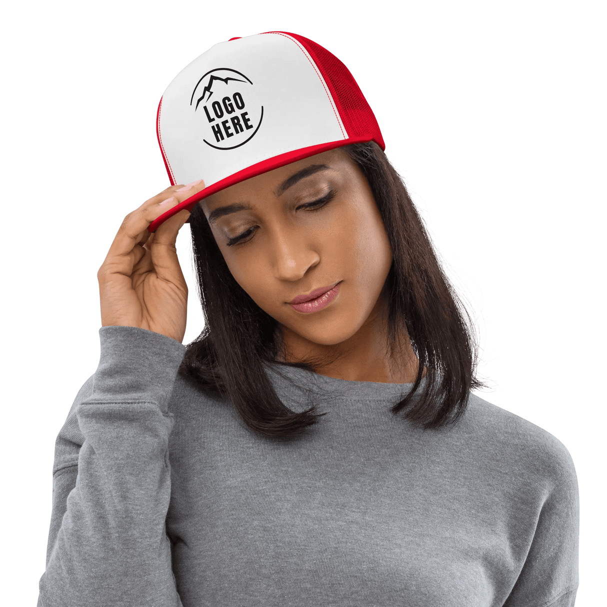Custom Women's Yupoong Printed Trucker Hat - Arklavo
