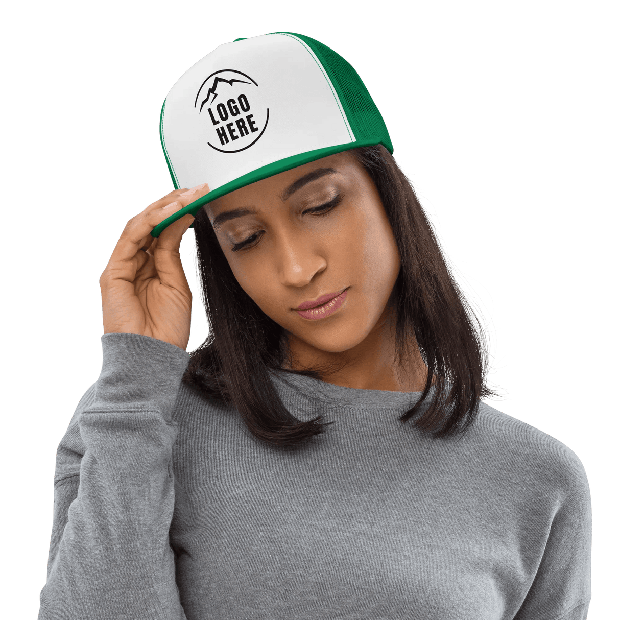 Custom Women's Yupoong Printed Trucker Hat - Arklavo