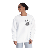Custom Women's Jerzees Printed Fleece Crewneck Sweatshirt - Arklavo