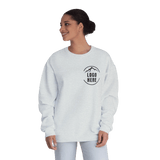 Custom Women's Jerzees Printed Fleece Crewneck Sweatshirt - Arklavo