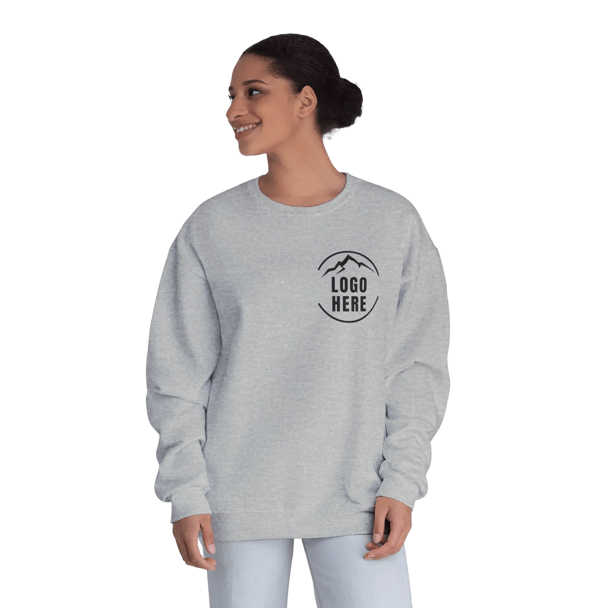 Custom Women's Jerzees Printed Fleece Crewneck Sweatshirt - Arklavo