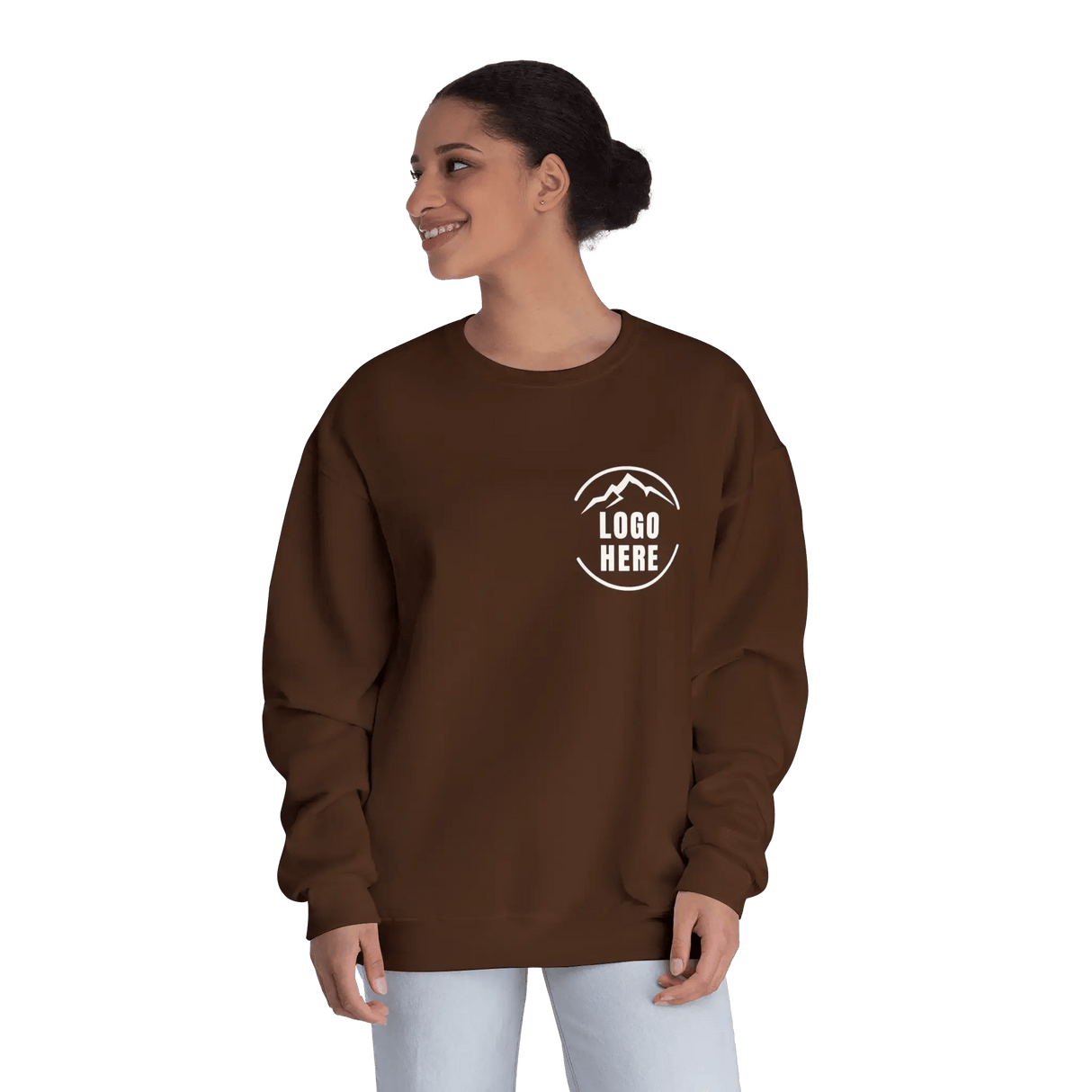 Custom Women's Jerzees Printed Fleece Crewneck Sweatshirt - Arklavo