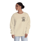 Custom Women's Jerzees Printed Fleece Crewneck Sweatshirt - Arklavo