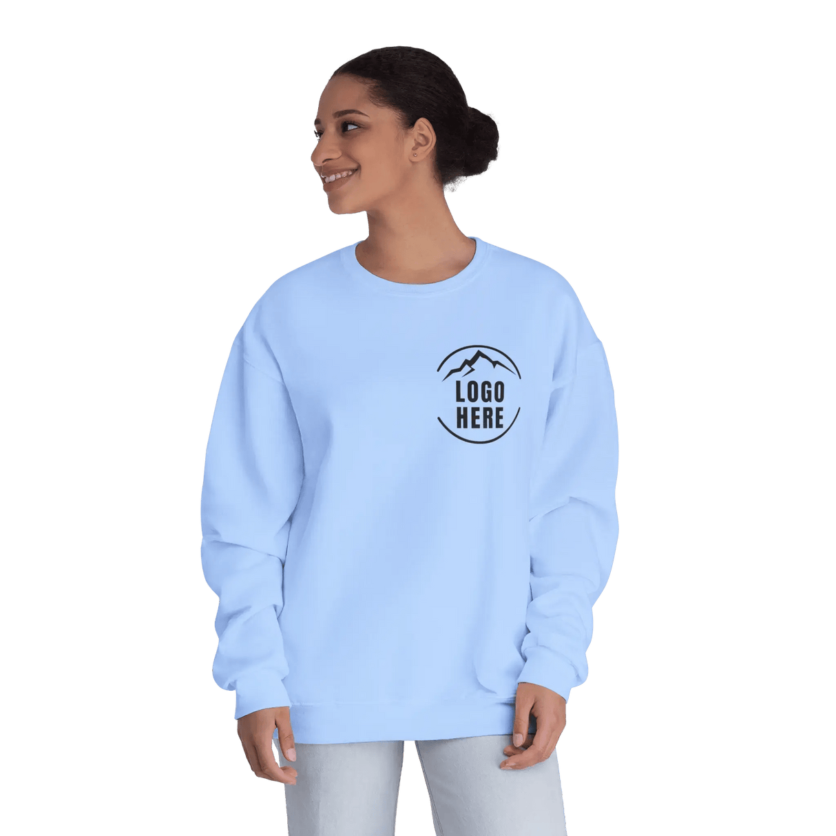 Custom Women's Jerzees Printed Fleece Crewneck Sweatshirt - Arklavo