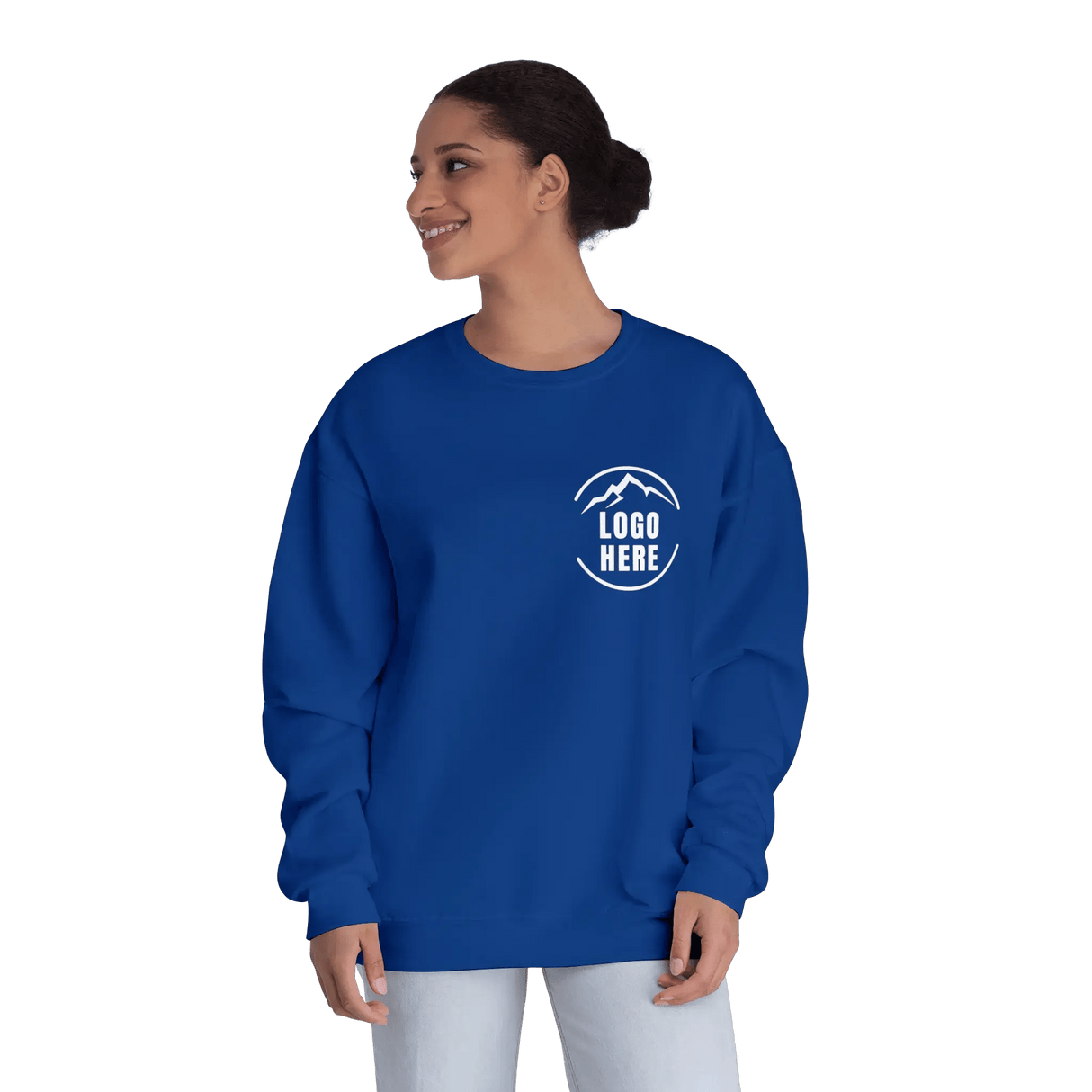 Custom Women's Jerzees Printed Fleece Crewneck Sweatshirt - Arklavo