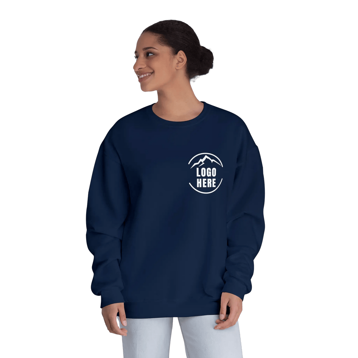 Custom Women's Jerzees Printed Fleece Crewneck Sweatshirt - Arklavo
