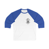 Custom Women's Bella + Canvas Printed 3/4 Sleeve Baseball T-Shirt - Arklavo
