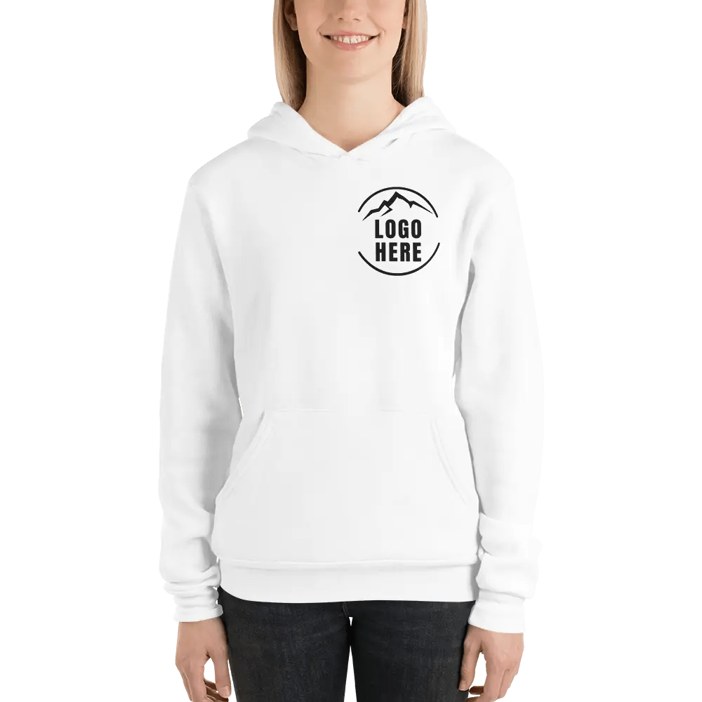 Custom Women's Bella + Canvas Printed Fleece Pullover Hoodie - Arklavo