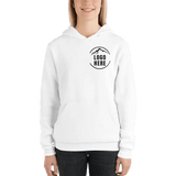 Custom Women's Bella + Canvas Printed Fleece Pullover Hoodie - Arklavo