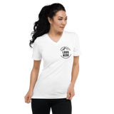 Custom Women's Bella + Canvas Printed V - Neck T-Shirt - Arklavo