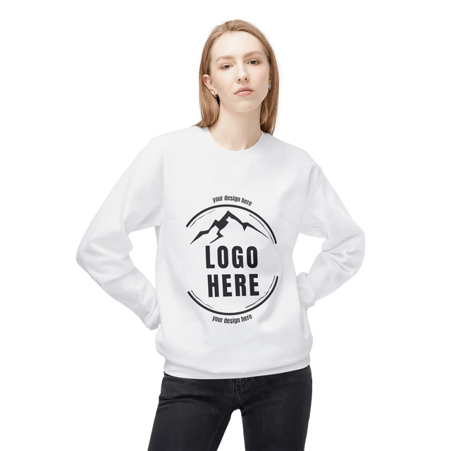 Custom Women's Gildan Printed Ringspun Crewneck Sweatshirt - Arklavo