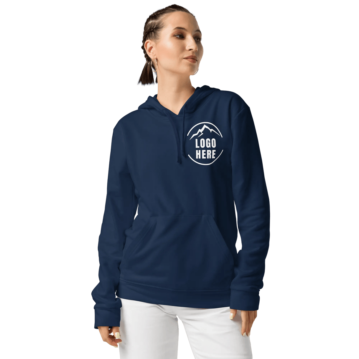 Custom Women's adidas Printed Pullover Hoodie - Arklavo