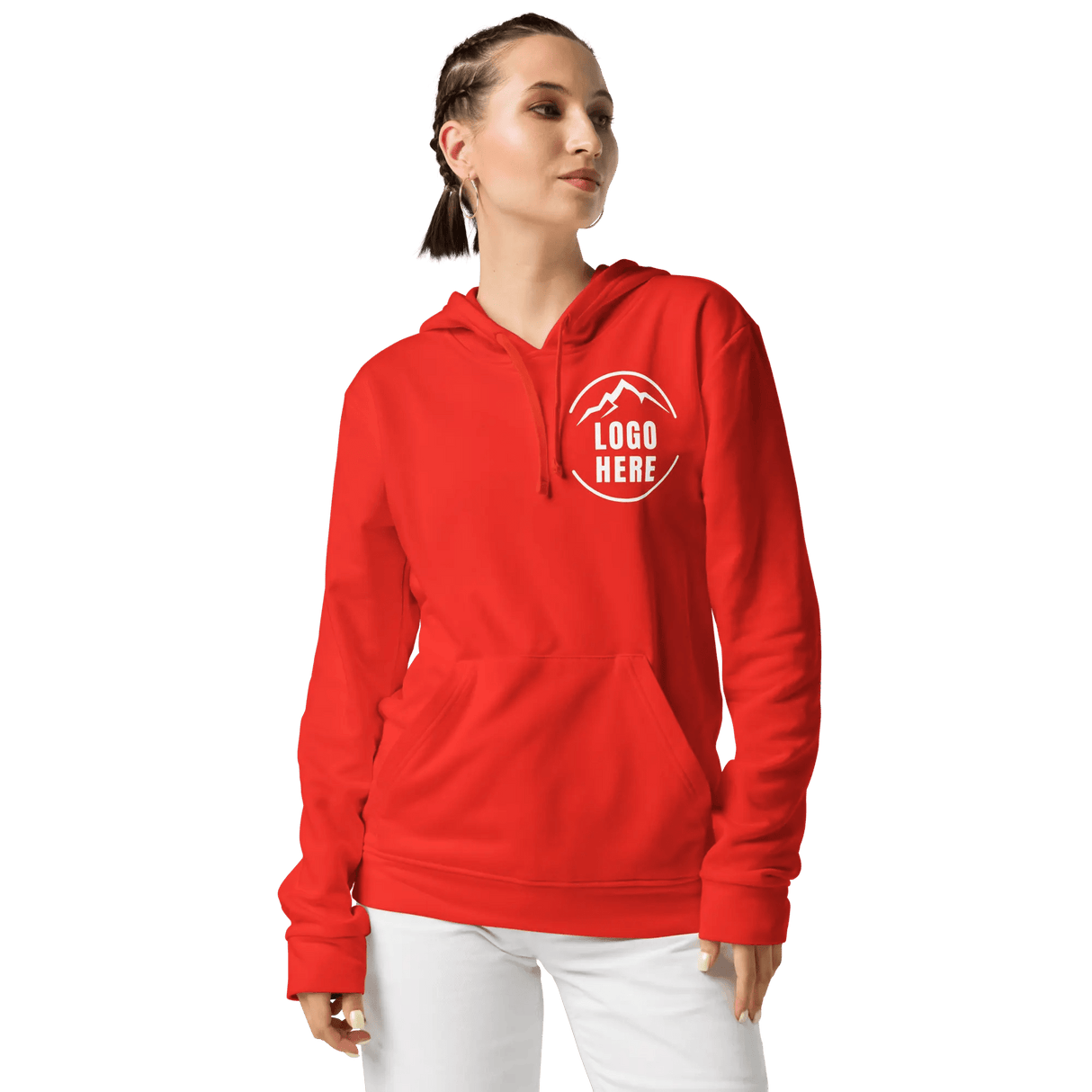 Custom Women's adidas Printed Pullover Hoodie - Arklavo