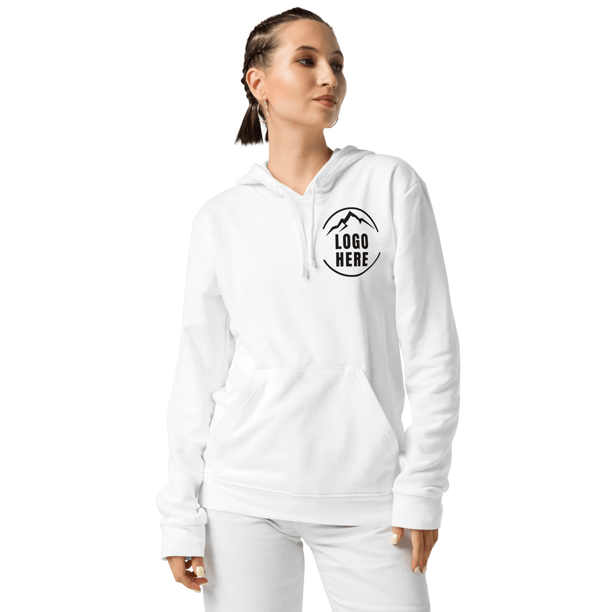Custom Women's adidas Printed Pullover Hoodie - Arklavo