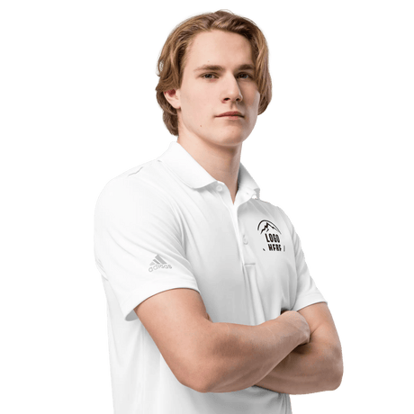 Custom Men's adidas Printed Polo Shirt - Arklavo