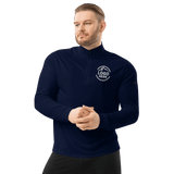 Custom Men's adidas Embroidered Quarter - Zip Pullover - Arklavo