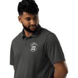 Custom Men's adidas Printed Space - Dyed Polo Shirt - Arklavo