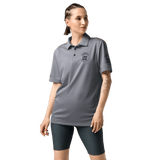 Custom Women's adidas Printed Space - Dyed Polo Shirt - Arklavo