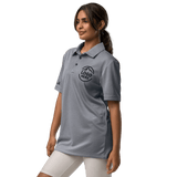 Custom Women's adidas Embroidered Space - Dyed Polo Shirt - Arklavo