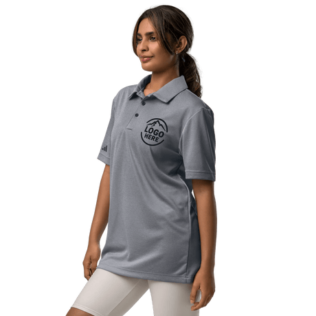 Custom Women's adidas Embroidered Space - Dyed Polo Shirt - Arklavo