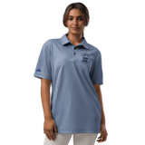 Custom Women's adidas Printed Space - Dyed Polo Shirt - Arklavo