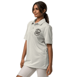 Custom Women's adidas Embroidered Space - Dyed Polo Shirt - Arklavo