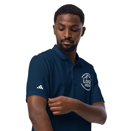 Custom Men's adidas Embroidered Polo Shirt - Arklavo