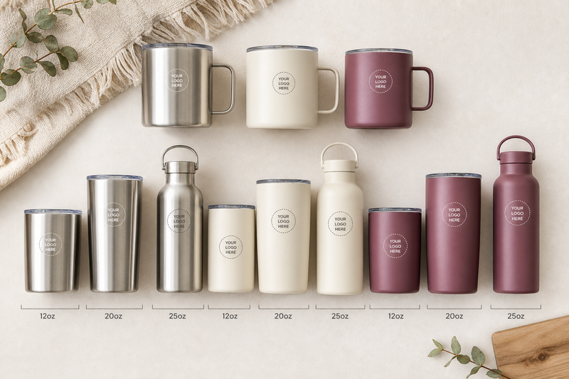 ark col custom all drinkware sizing