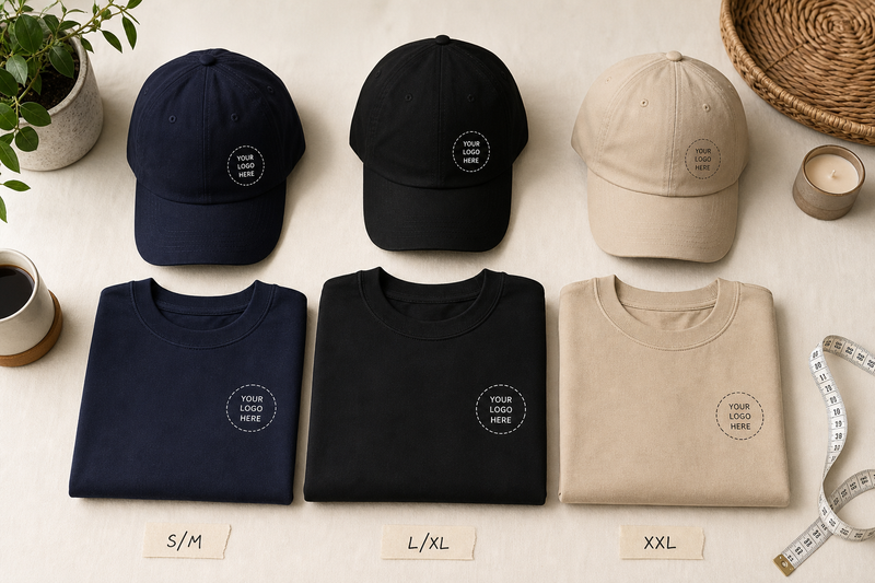 ark col custom premium hats sizing