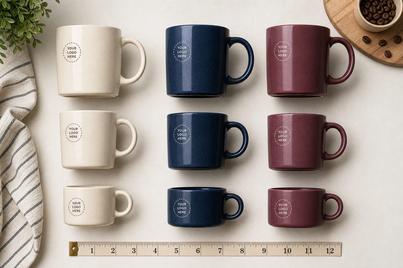 ark col custom travel mugs tumblers sizing