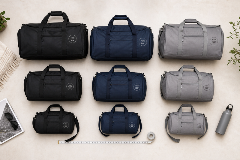 ark col duffel bags sizing