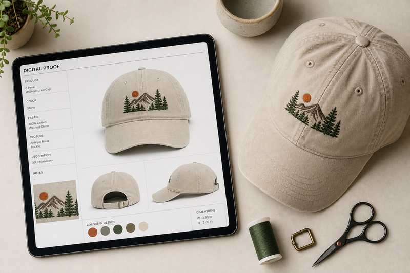 ark col flexfit custom hats howmade 1