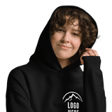 Custom Women's AS Colour Printed Fleece Pullover Hoodie - Arklavo