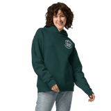 Custom Women's AS Colour Embroidered Fleece Pullover Hoodie - Arklavo