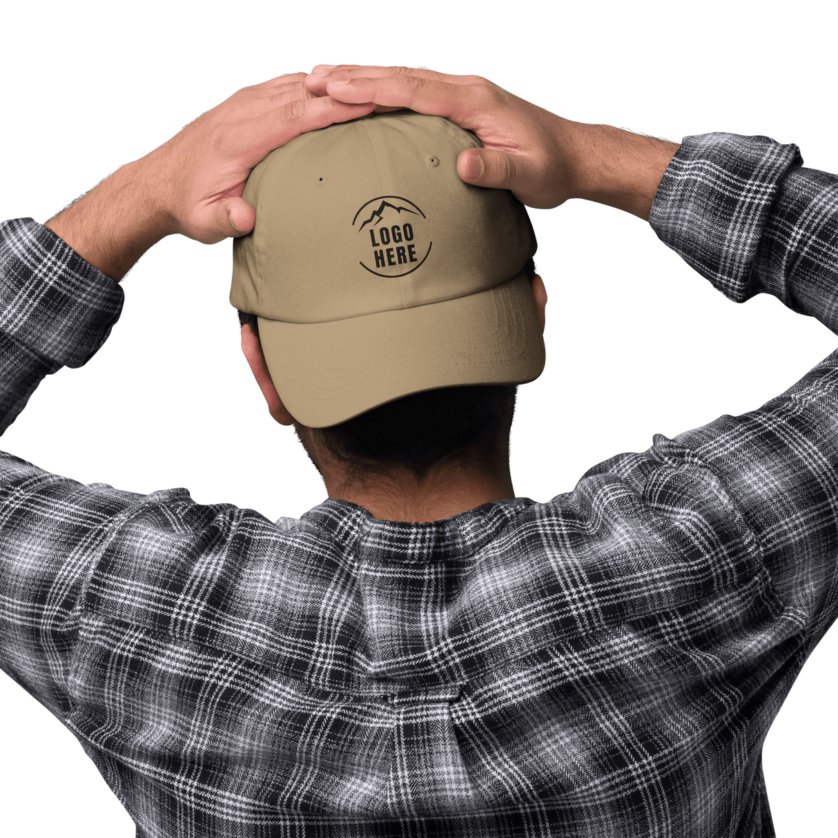 Custom Men's Yupoong Printed Dad Hat - Arklavo