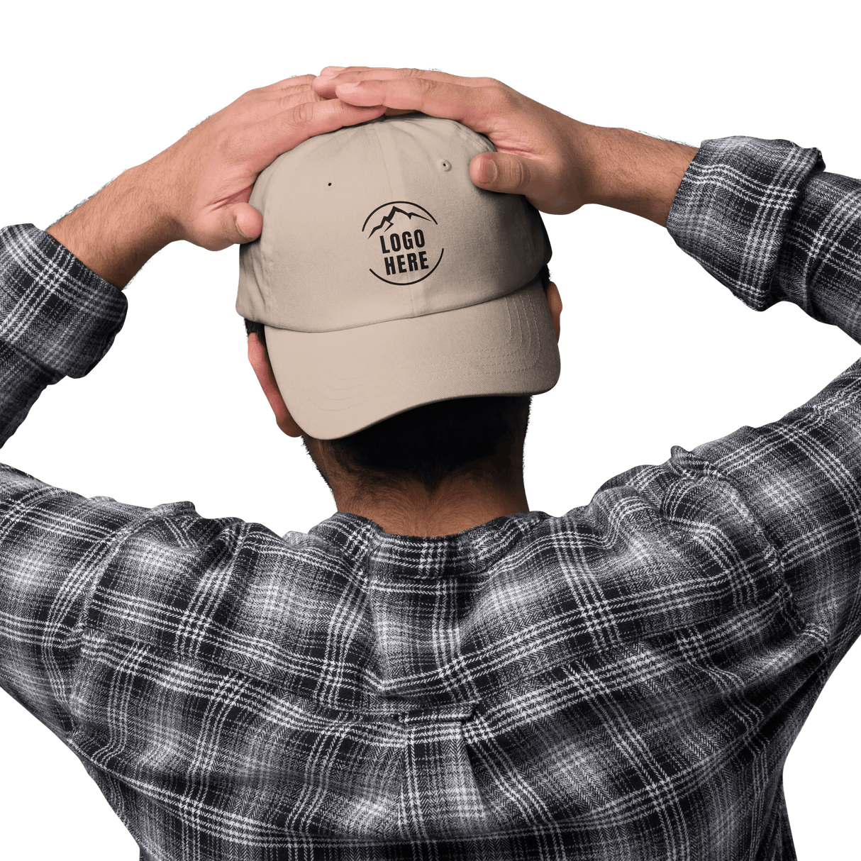 Custom Men's Yupoong Printed Dad Hat - Arklavo