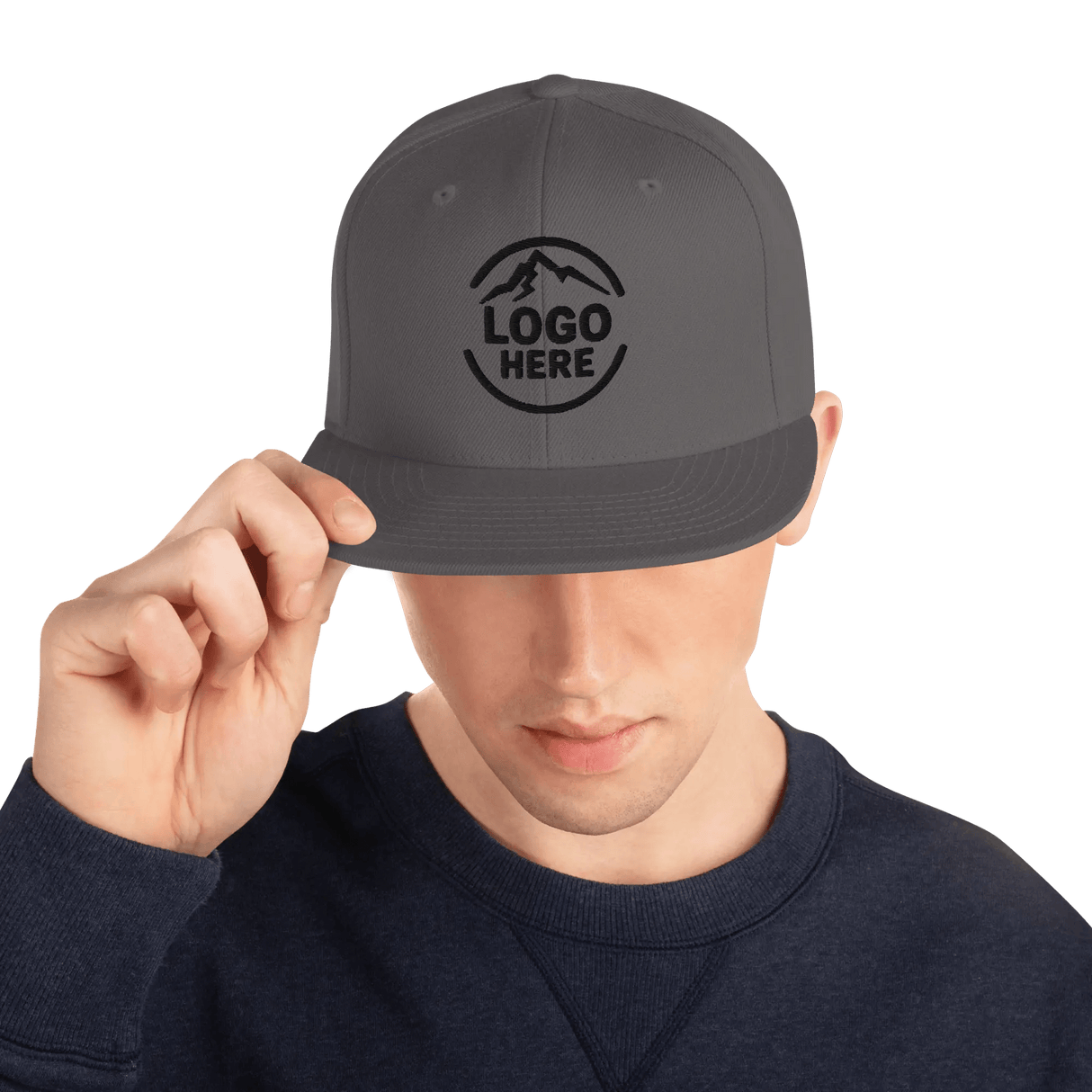 Custom Men's Yupoong Embroidered Snapback - Arklavo