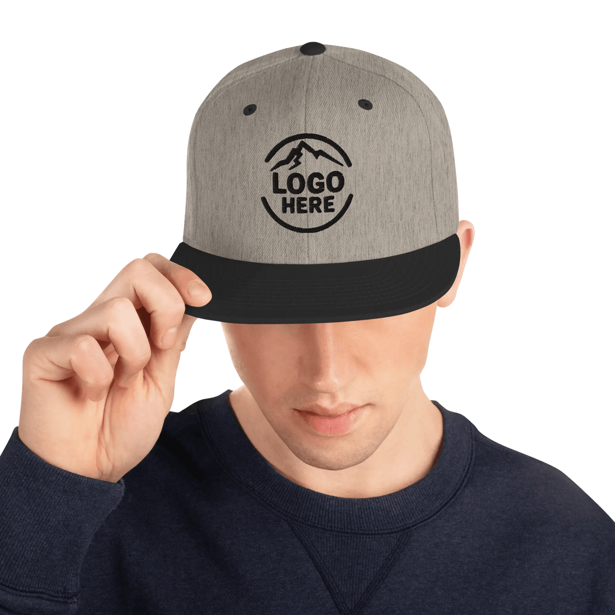 Custom Men's Yupoong Embroidered Snapback - Arklavo