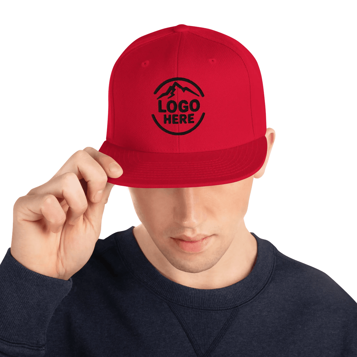 Custom Men's Yupoong Embroidered Snapback - Arklavo