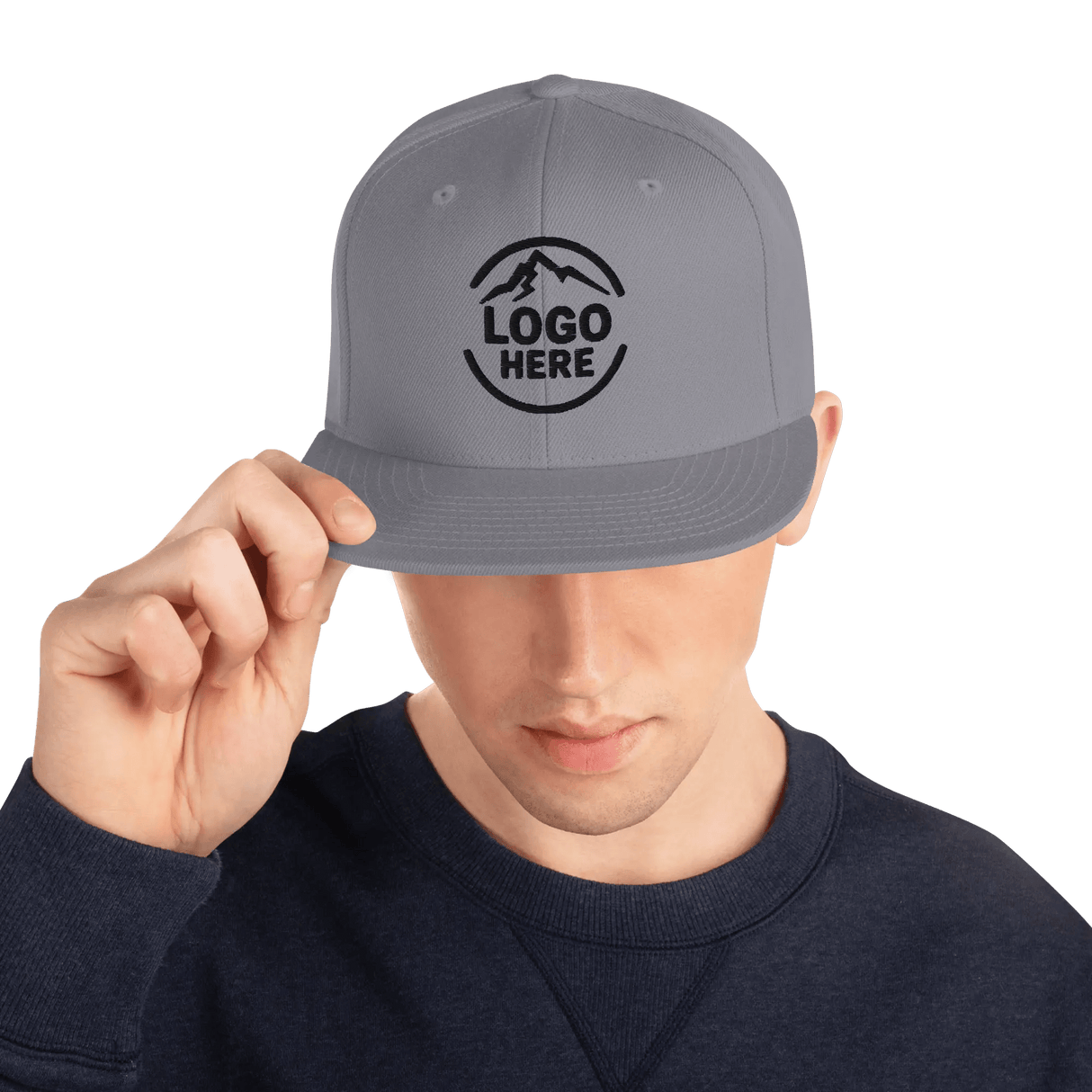 Custom Men's Yupoong Embroidered Snapback - Arklavo