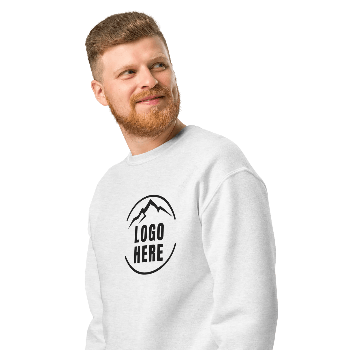 Custom Men's Jerzees Printed Cotton Blend Crewneck Sweatshirt - Arklavo