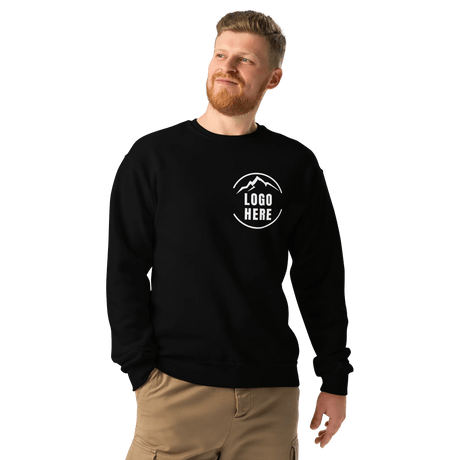 Custom Men's Jerzees Printed Cotton Blend Crewneck Sweatshirt - Arklavo