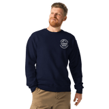 Custom Men's Embroidered Crewneck Sweatshirt - Arklavo