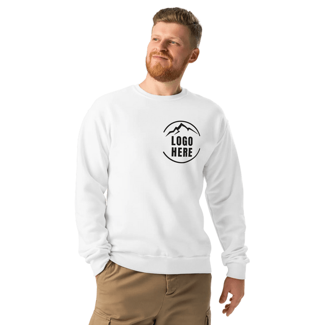Custom Men's Jerzees Printed Cotton Blend Crewneck Sweatshirt - Arklavo