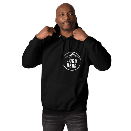 Custom Men's Cotton Heritage Printed Pullover Hoodie - Arklavo