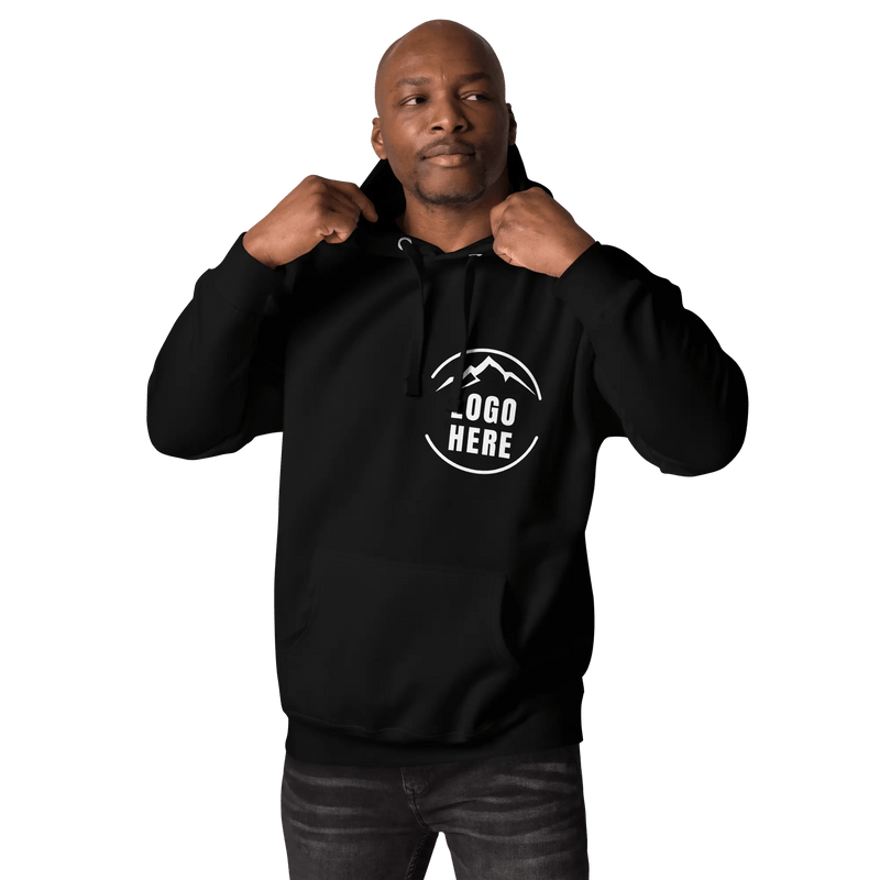 Custom Men's Cotton Heritage Printed Pullover Hoodie - Arklavo